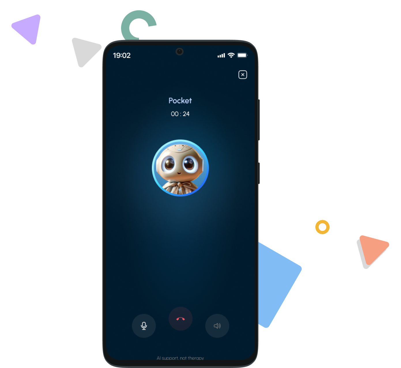 Pocket Mate.AI users interface images